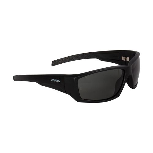 Nickel Polarised Safety Glasses Grey Lens Black Frame