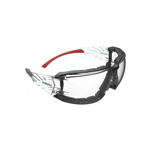Spyda Safety Glasses With Gasket Clear Lens
