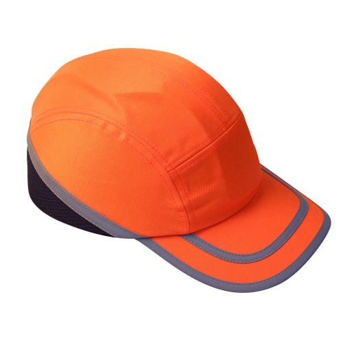 Long Peak Baseball-Style Reflective Bump Cap