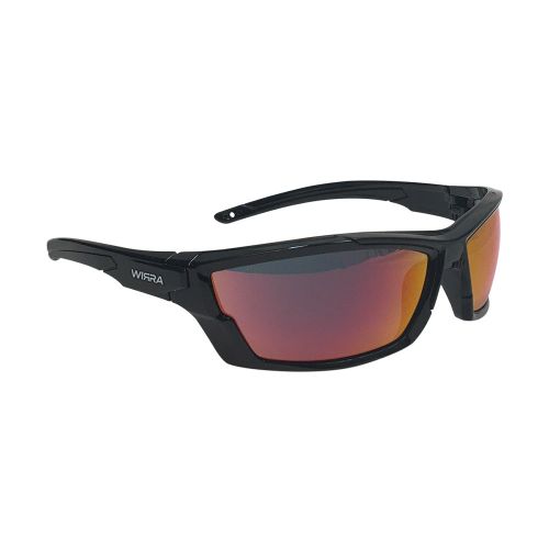 Rogue Safety Glasses Orange Revo Lens Black Frame