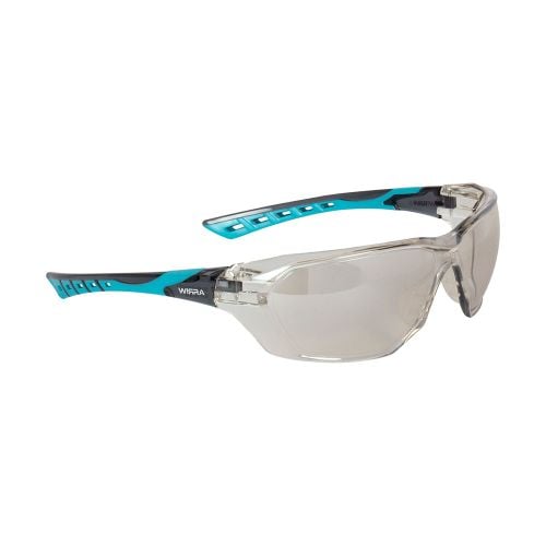 Carbon Safety Glasses Silver I/O Mirror Lens