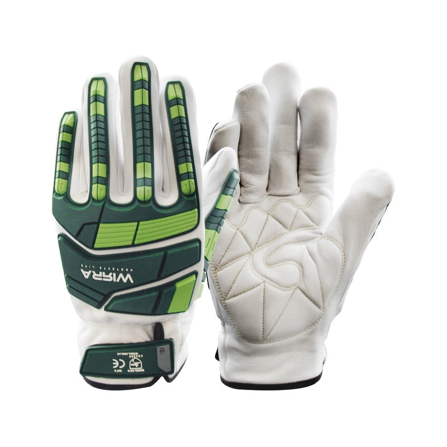 ACAVIR 360 FXI Cut F Impact Leather Riggers Gloves